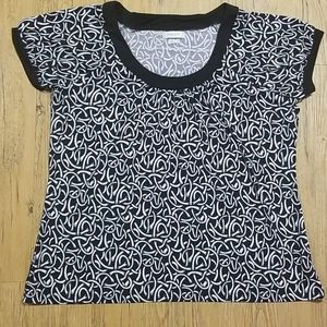 Black and white Blouse